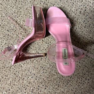 Barbie pink Steve Madden Julian Platform heels
